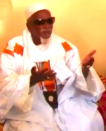 Serigne Sidy Mokhtar MBACKE, Khalife Général des Mourides est à Dakar depuis dimanche