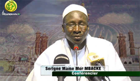 Le sermon en wolof de la prière du vendredi 29 janvier 2016 à la Grande Mosquée de TOUBA sur la caricature du Cheikh parue dans Jeune Afrique