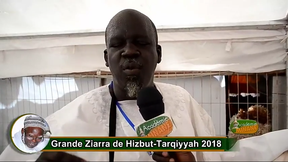 Serigne Yousou Diop Grande Ziarra de Hizbut Tarqiyyah 2018