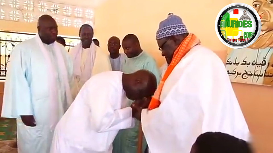 Idrissa Seck reçu par Serigne Cheikh Anta Mbacké. Darou Salam