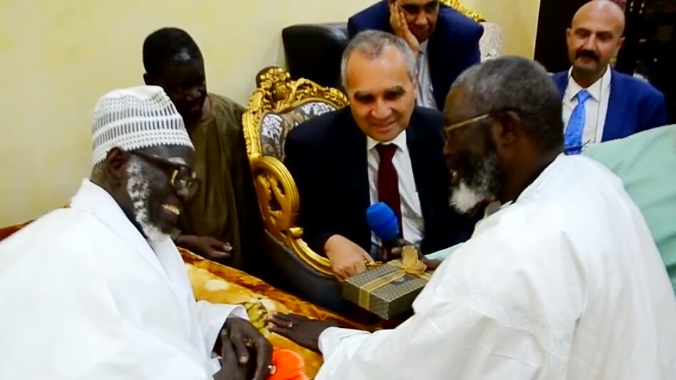 Visite de l'Ambassadeur de la Turquie au Sénégal a Touba