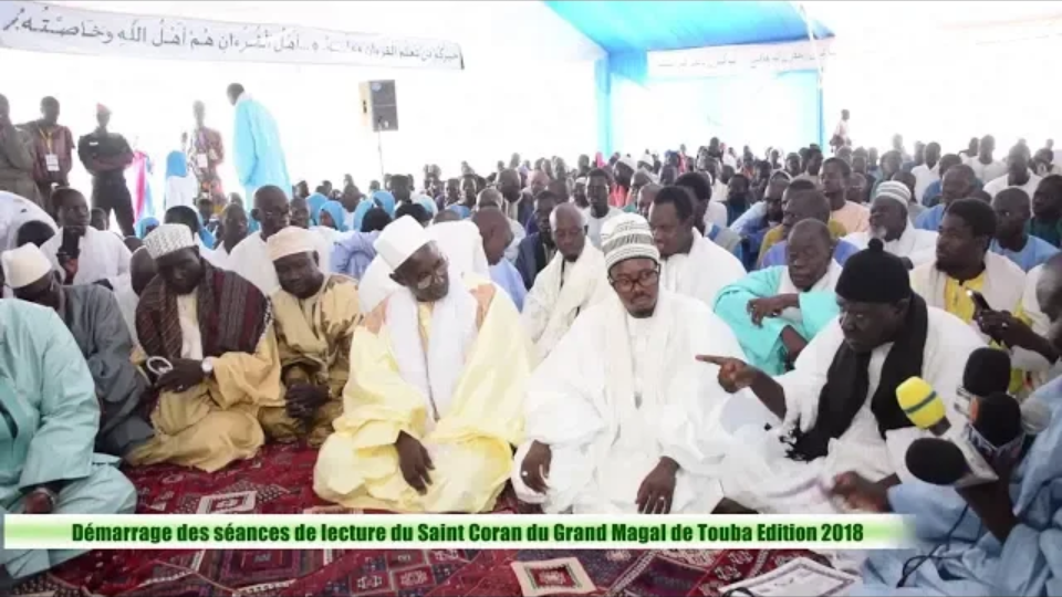 Démarrage des séances de lecture du Saint Coran du Grand Magal de Touba