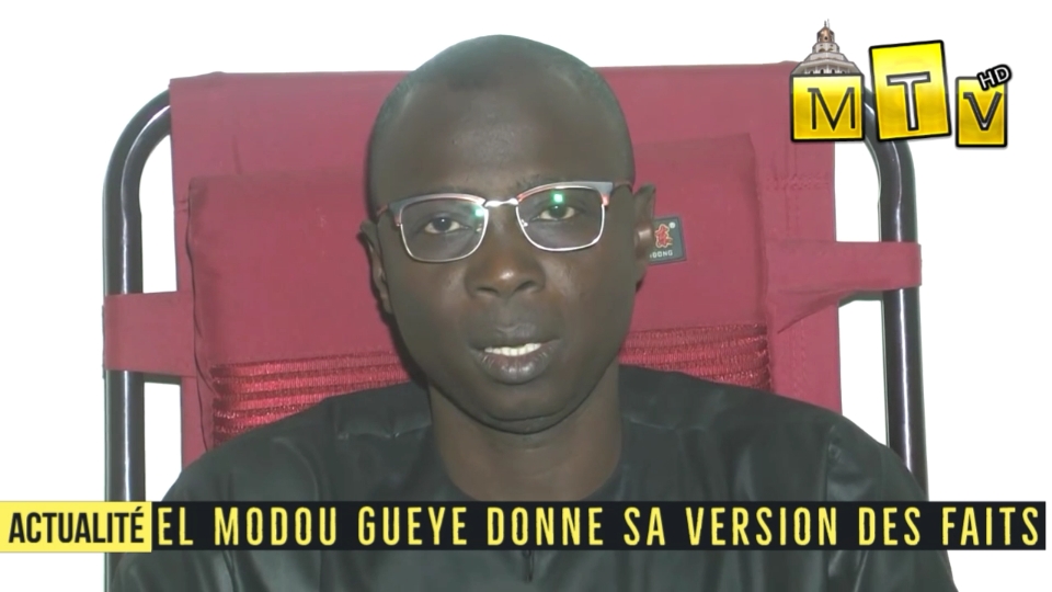 El Modou Gueye s'excuse et donne sa version des faits